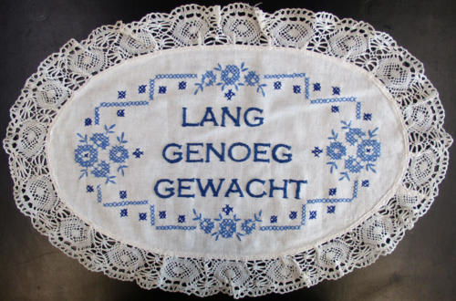 lang genoeg gewacht